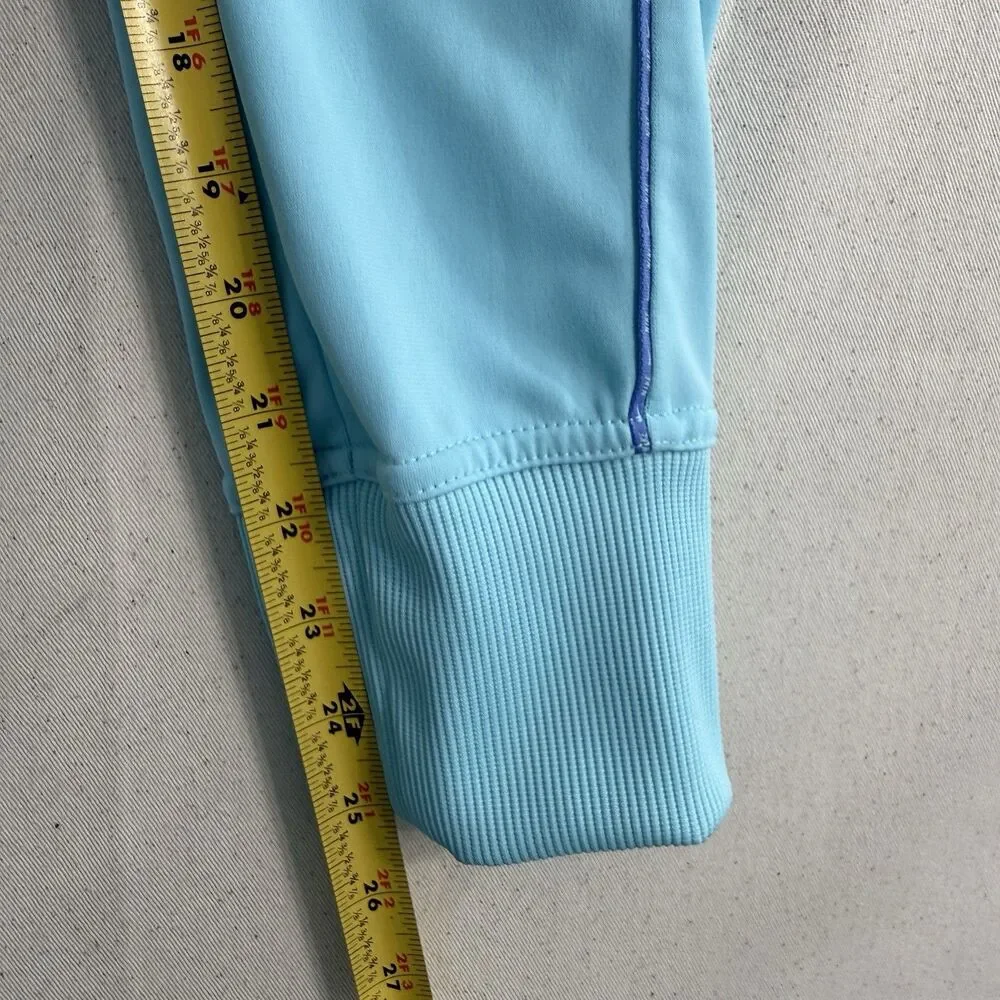 Nike Sportswear Big Kids Girls Large Blue High-Waisted Track pants DD6302 - Picture 8 of 10
